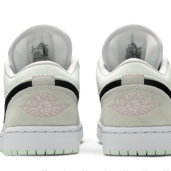 NEW Wmns Air Jordan 1 Low SE 'Barely Green', Size 9 - Picture 3 of 12